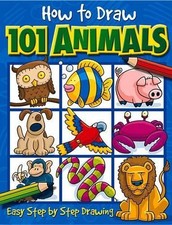 Barry Green How to Draw 101 Animals Paperback How to Draw 101
