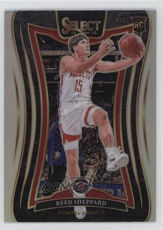 2024-25 Panini Select Mezzanine Silver Prizm Reed Sheppard #366 19d5