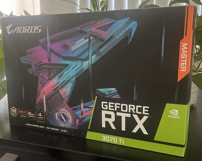 Gigabyte AORUS GeForce RTX 3070 8GB GDDR6 Graphics Card   New Sealed GPU LHR