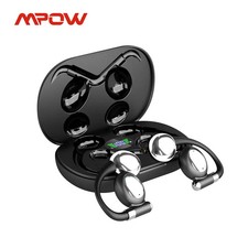 Mpow Open Ear Headphones Bluetooth 5.3 Headsets Wireless LED Earbuds Waterproof