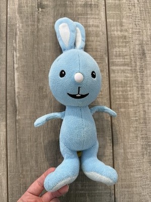 KiKANiNCHEN Plüschtier Kuscheltier Hase Blau ca. 28cm Top Zustand