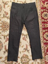 Denali Pants Mens Black Casual Outdoor Hiking Lightweight Pants 34x32
