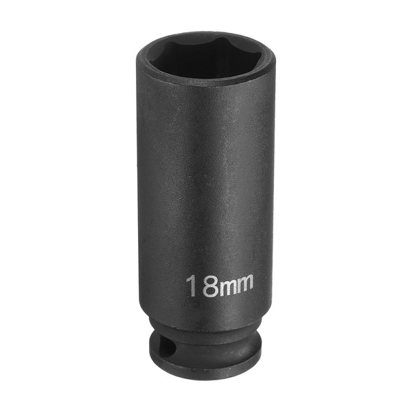 Tiefer Schlagschrauber-SteckschlüSsel, 3/8 Zoll Antrieb, 18 Mm 6-Kant 65 Mm Lang-image