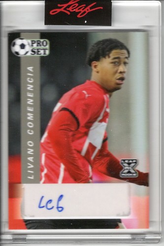 2022 LEAF PRO SET LIVANO COMENENCIA ROOKIE/RC AUTO #PSLC1