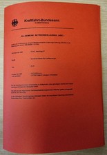 Gutachten ABE Sportlenkrad Victor 3L33  KBA 70147