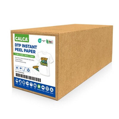 11.8in x 328ft DTF Transfer Paper Premium Roll Hot Peel DTF Film 100m