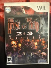 House of the Dead 2 & 3 - Nintendo Wii CIB Complete In Box With Manual Tested