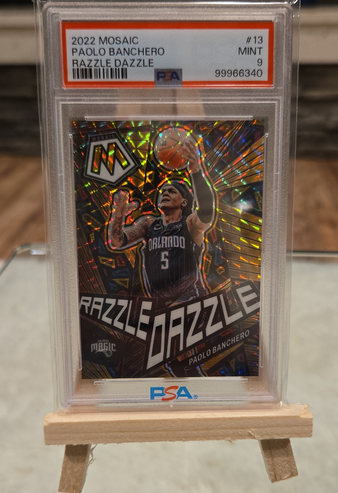 2022 Panini Mosaic - Razzle Dazzle Paolo Banchero #13