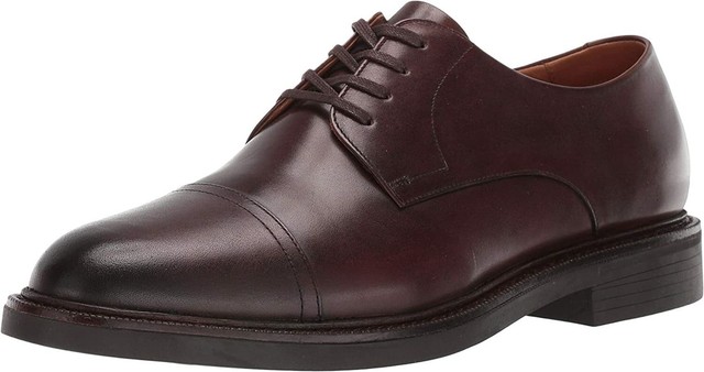 Mens Asher Captoe Brown Dress Shoe 