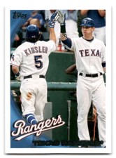 Texas Rangers 2010 Topps Baseball #645 Texas Rangers