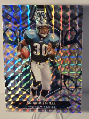 2024 Panini Mosaic Brian Mitchell #227 Silver Mosaic Prizm 