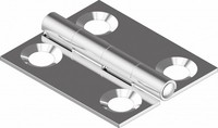 Scharnier Edelstahl A2 Gestanzt 30 X 25 ARBO-INOX