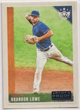 2022 Panini Diamond Kings Artist's Proof #45 Brandon Lowe Tampa Bay Rays