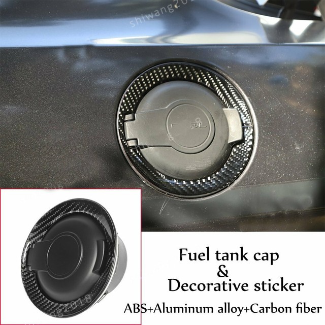 Fuel Filler Gas Cap Cover Door for Dodge Challenger 20152019 Carbon