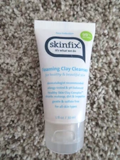 New Sealed Skinfix Foaming Clay Cleanser Travel Non Irritating Skincare 1 oz
