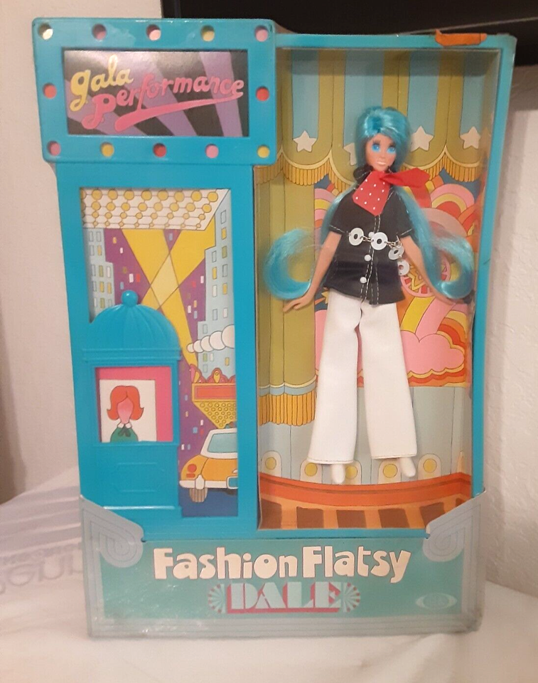 Ideal Toy Fashion Flatsy DALE Doll MINT IN SEALED PACKAGE! Vintage 1970