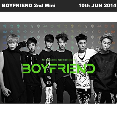 Boyfriend Obsession 2. Mini Album CD + Fotobuch + Fotokarte KPOP