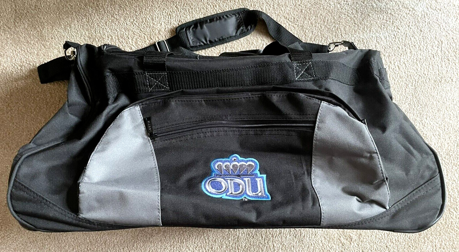 Duffle Bag Retractable Handle 2-wheels Travel Bag 24" Length