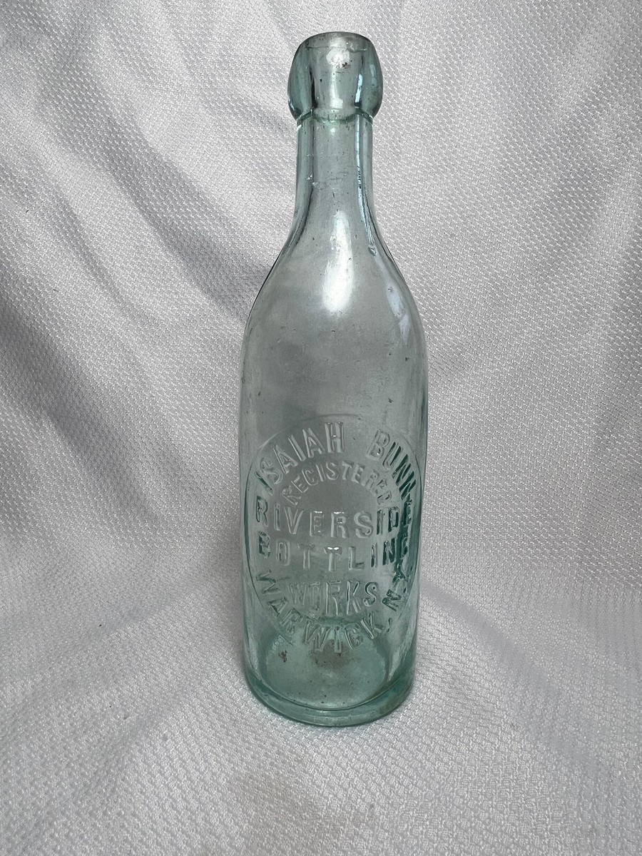 ジンジャーエール木箱 WARWICK BOTTLING WORKS RARE QUART WARWICK CLUB GINGER ALE w PORCELAIN STOPPER WEST