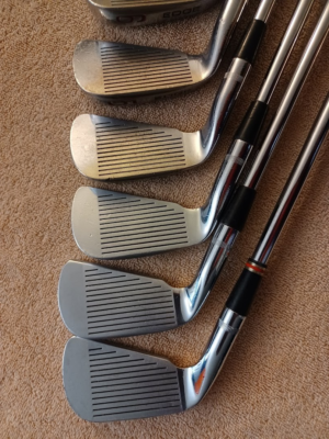 TZ GOLF - VINTAGE 1989 BEN HOGAN EDGE FORGED 1-E, 10 Club SET