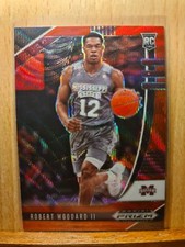 Robert Woodard II #23 2020 Prizm Draft Picks Red Wave Prizm Rookie H0139A
