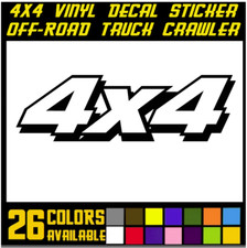 4x4 Vinyl Decal Sticker Off-road Truck Suv Crawler Desb2