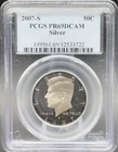 2007-S 50c Kennedy Half Dollar Proof 90% Silver PCGS PR69DCAM