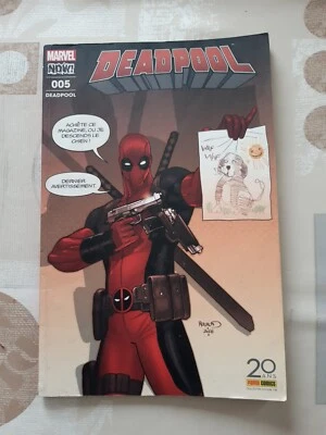 DEADPOOL 5 - MARVEL - PANINI - EDITION COLLECTOR Oct 2017 Couverture Paul Renaud - Photo 1/4