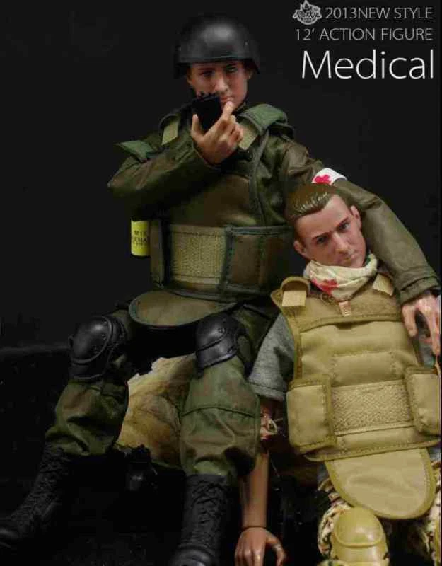 Figuras de acción de soldado 1/6 muñeca militar con ejército modelo SWAT juguete uniforme modelo juguete Foto 4 de 4