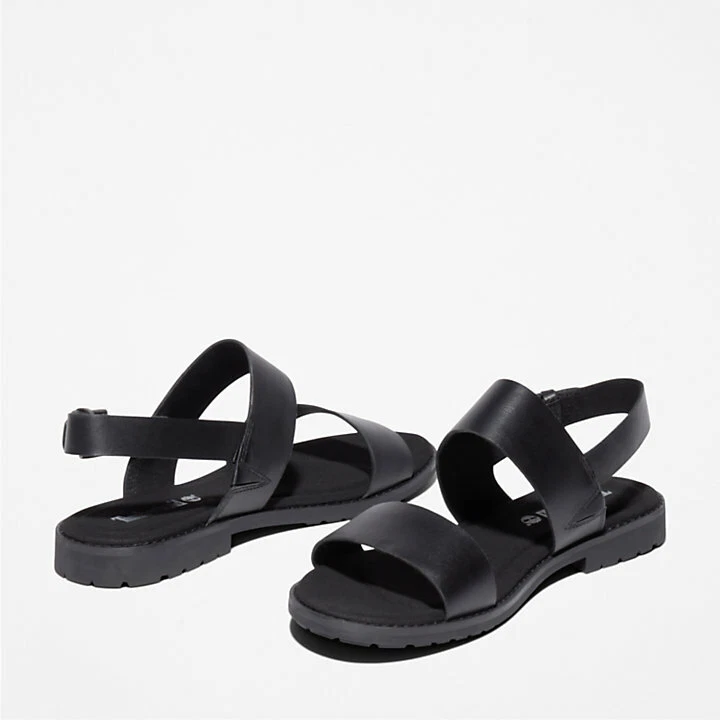 Plain black best sale sandals