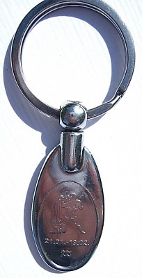 Sternzeichen Wassermann Schlüsselanhänger Keychain NEU (Z1v)