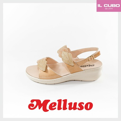 SANDALO DONNA REGOLABILE PLANTARE ESTRAIBILE COLORE MIELE MELLUSO SUMMER  2022 | eBay
