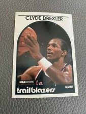 Clyde Drexler 1989 Hoops #190 Card  Portland Trailblazers