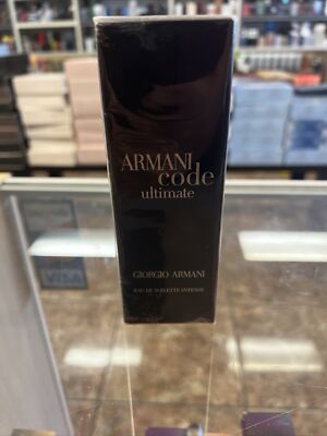 ARMANI CODE ULTIMATE 2.5oz EDT Intense Spray(Men),100% AUTHENTIC,SEALED,RARE
