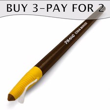 Dixon China Marker Peel Off Chinagraph Pencil Single Pencil Brown