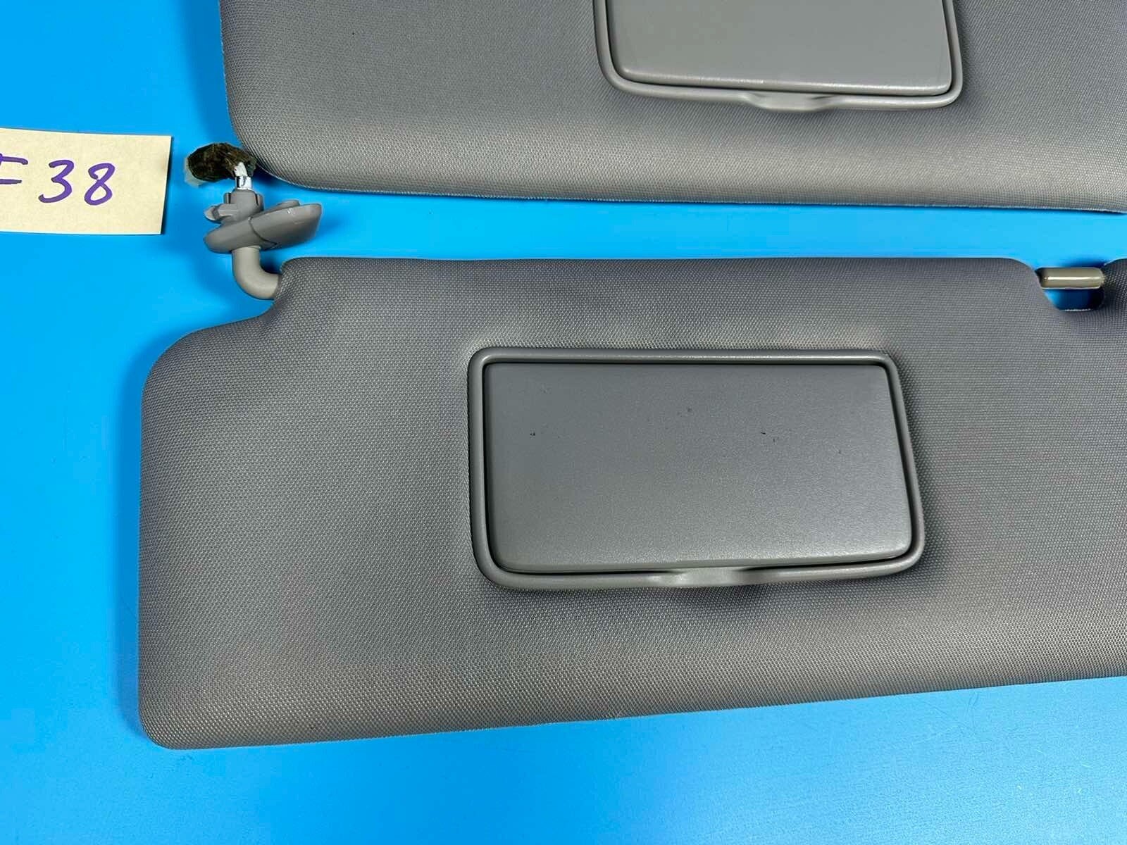 0414 ARMADA TITAN INFINITI QX56 Left Right Set Pair Sun Visor Sunvisor