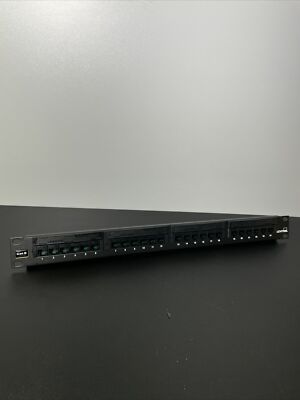 LEVITON 058-69586-U24 eXtreme 6+ Univ. 24 PORT Patch Panel. CAT 6. 