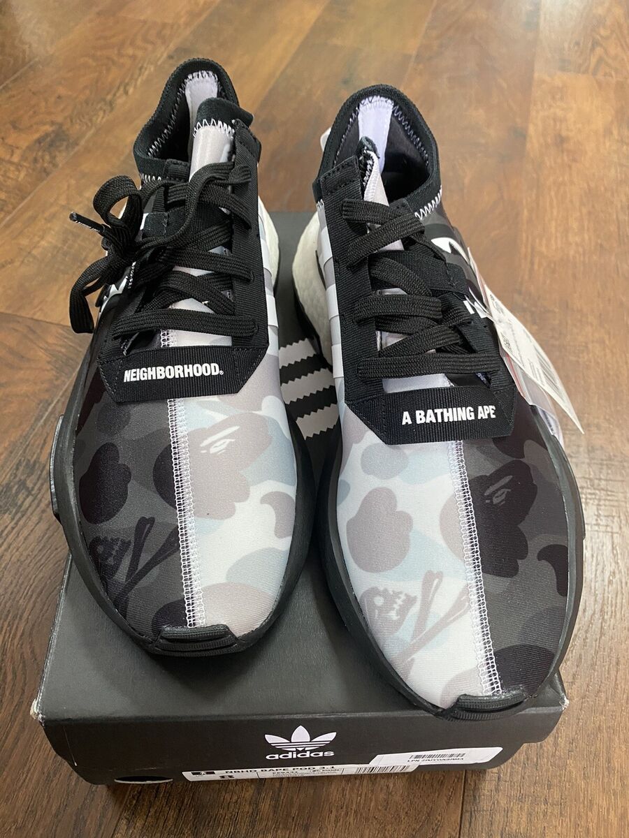 Adidas Pod S3.1 BAPE A Bathing Ape Neighborhood Camo Mens Adidas Pod S3.1 BAPE A Bathing Ape Neighborhood Camo Mens