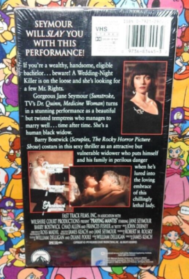 BRAND NEW Praying Mantis VHS Jane Seymour Barry Bostwick thriller