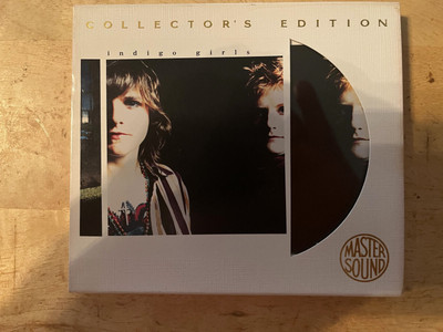 Indigo Girls self titled s/t cd 1989 24 kt Gold Plated Master Sound Epic label
