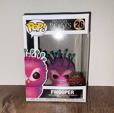 Funko Pop! Figura Vinilo Animales Fantásticos Fwooper Flocado Edición Especial #26