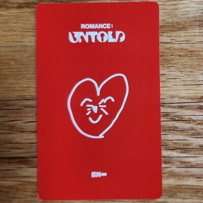 Jay Official Photocard Enhypen Romance : Untold Engene Ver Jay Official Photocard Enhypen Romance : Untold Engene Ver