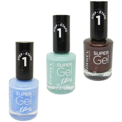 Rimmel London Super Gel Nagel Lack Farbe Maniküre Polish Make Up 12ml