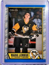 1988-89 0-PEE-CHEE #1 MARIO LEMIEUX