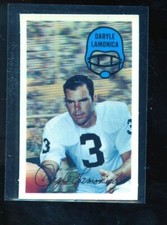 1970 XOGRAPH #47 DARYLE LAMONICA RAIDERS NRMNT A04186