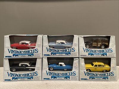 ERTL Vintage Vehicles Lot Of 6 Die Cast Cars NEW | eBay