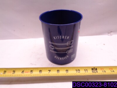 Qty = 20: Now Designs Navy Utensil Crock Tin. Some may have scratches #5060006