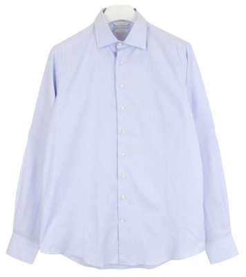 Suitsupply Custom Made Slim Fit Formelle Shirt Herren 41L/16L Nadelstreifen