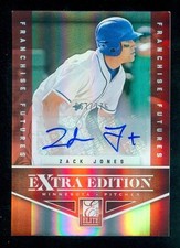 2012 Elite Extra Edition Franchise Future Autograph Zack Jones