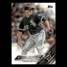 Jake Petricka #663 2016 Topps Chicago White Sox Baseball Card MLB